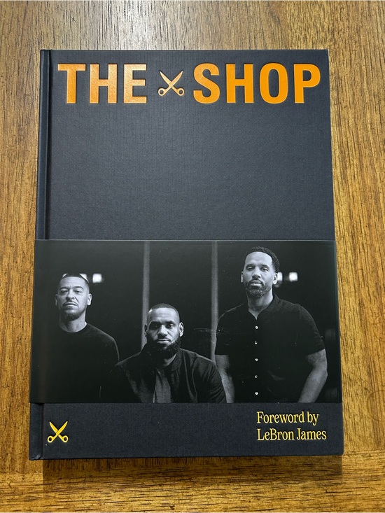 Other - 🆕 “THE SHOP” Hardcover Book - Foreword by LeBron James